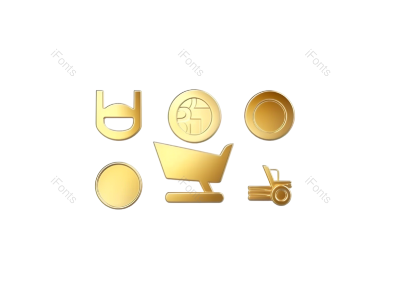 元素图片,网上购物元素,现代PNG,插画免抠素材